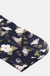 Enamor Viscose Loungewear Bottom - Navy Hibiscus Aop — thumbnail 8